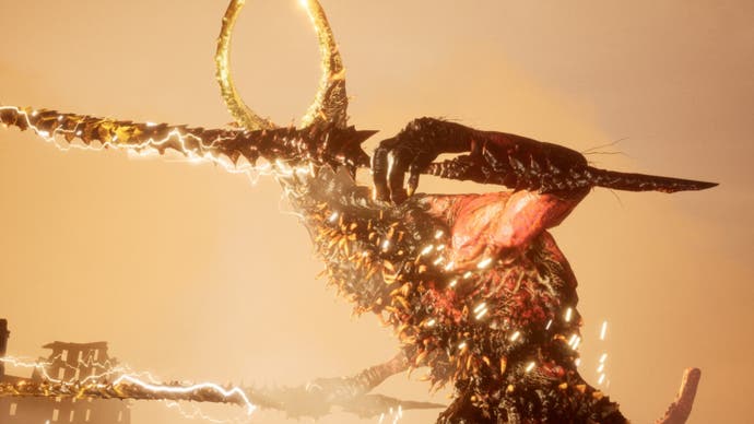 stellar blade great desert lightning abbadon boss fight