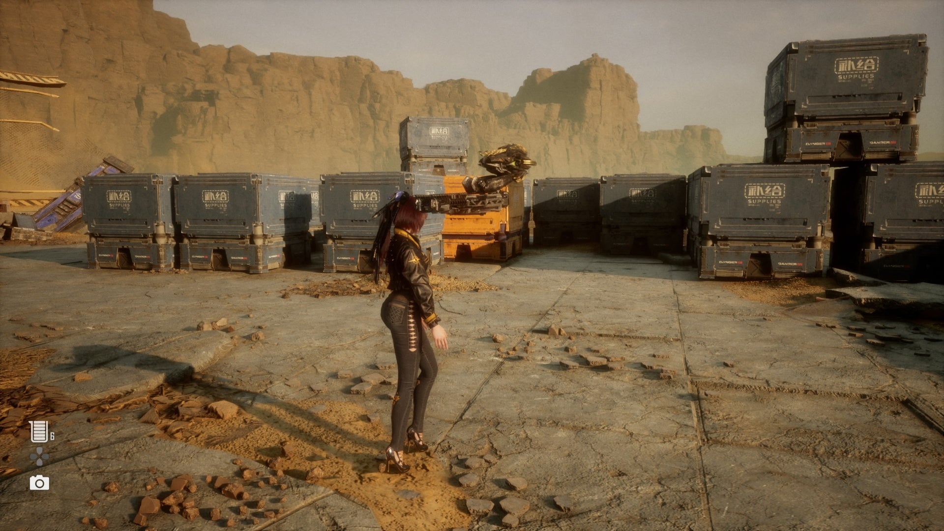 stellar blade great desert rooftop container stellar tear location