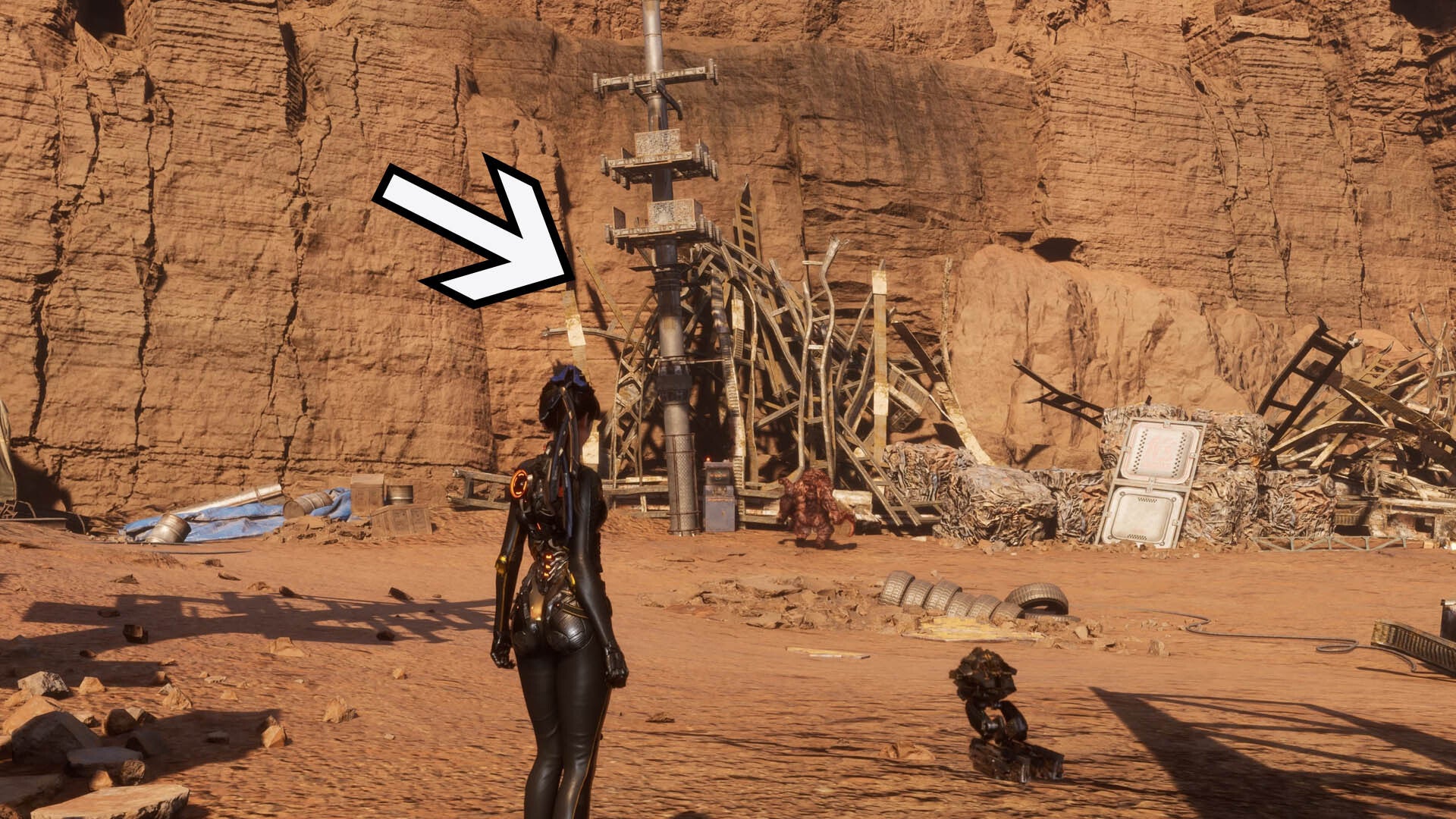 stellar blade solar tower chest console two location