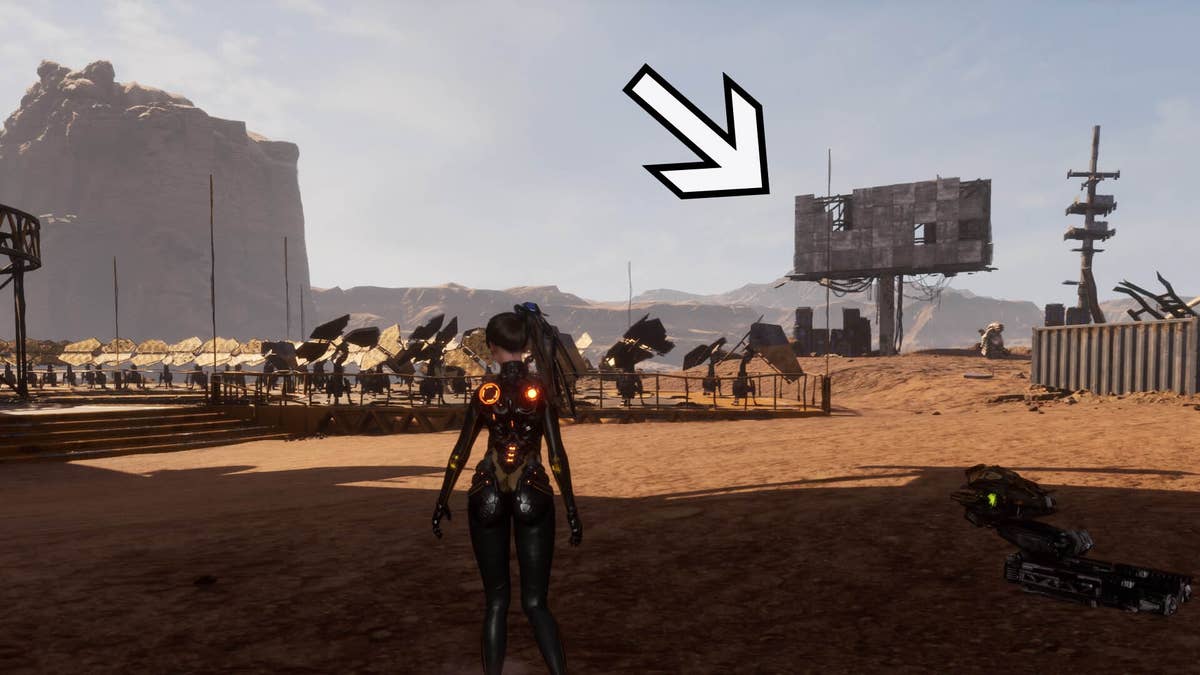 How to get the Wasteland Solar Tower Chest in Stellar Blade