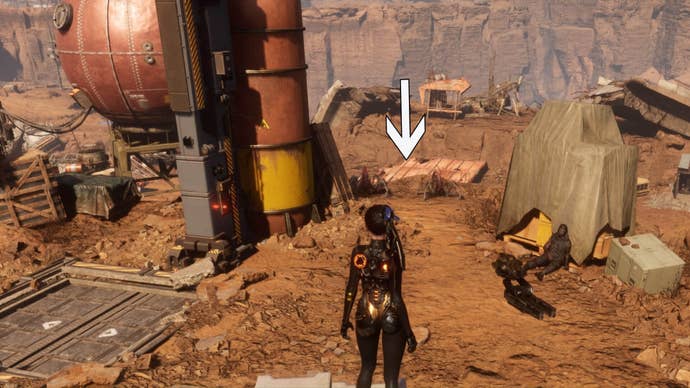 stellar blade stolen treasure eve facing creepers on cliff edge