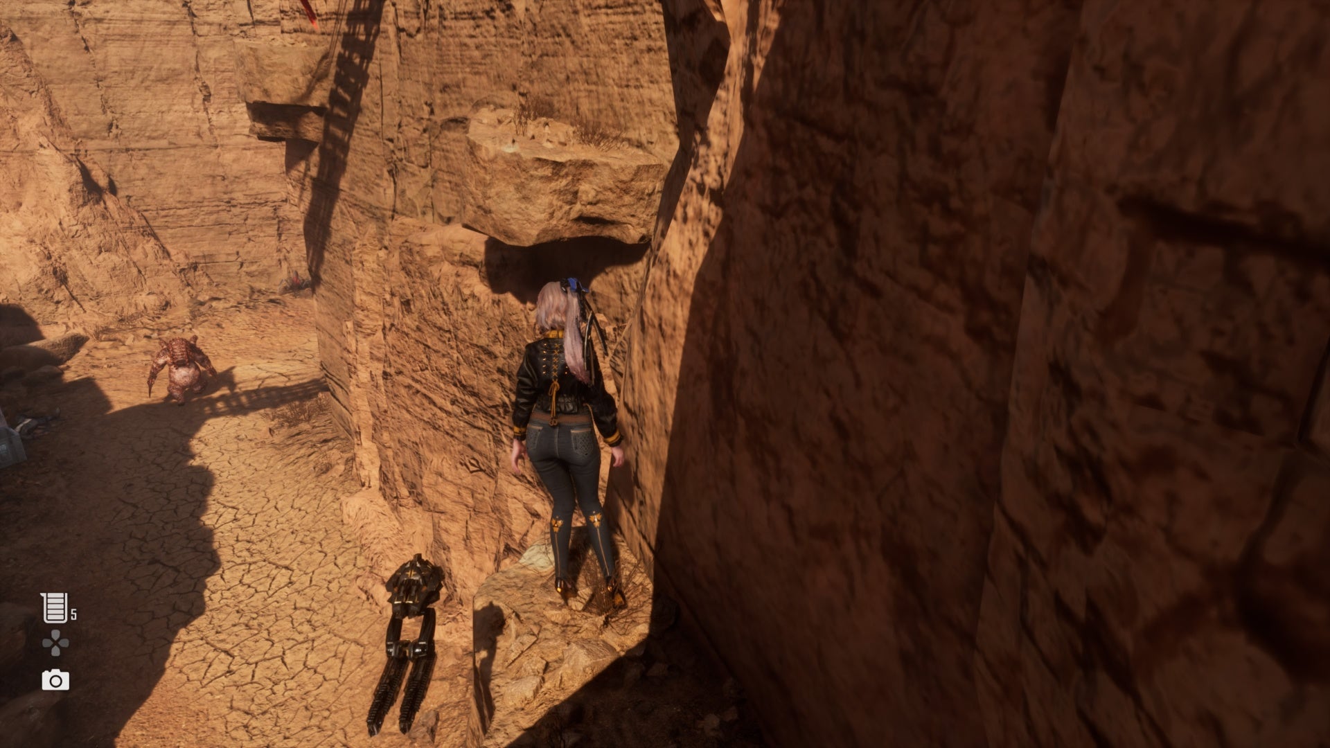 stellar blade wasteland ledge path to stellar tear two