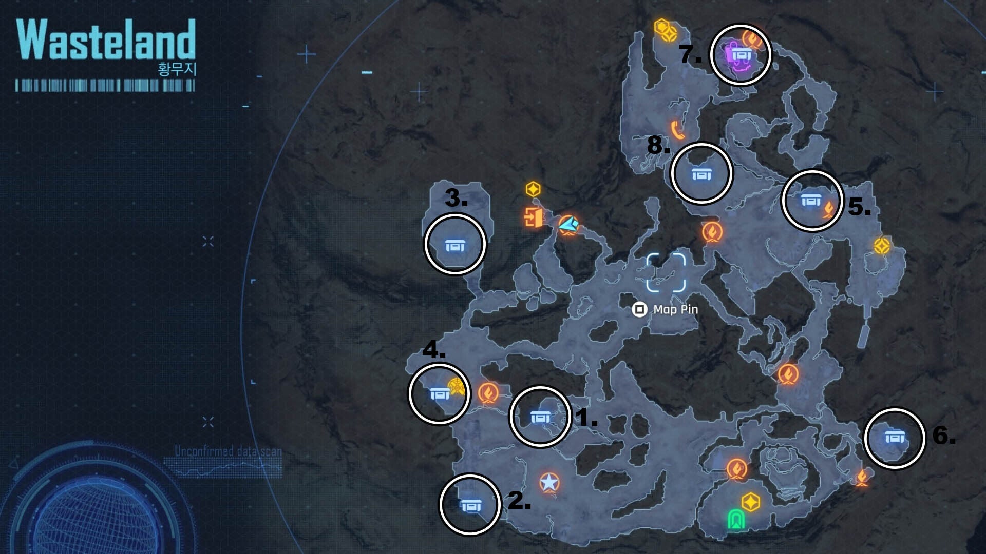 stellar blade wasteland stellar tear map locations