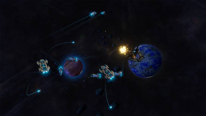 Plotting to take over the galaxy in a Stellaris Nexus screenshot.