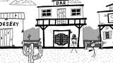 Stick-figure wild west comedy West of Loathing is heading to Switch this spring