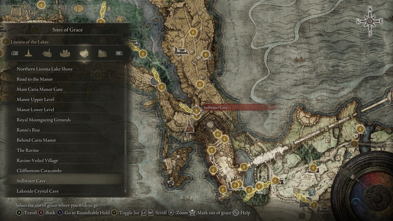 Stillwater Cave Grace in Elden Ring