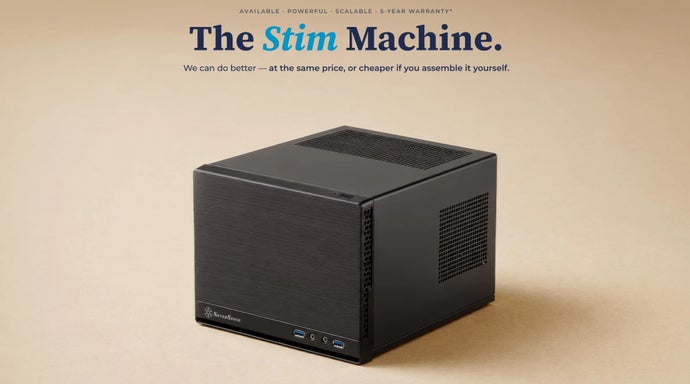 The Steam Machine knock-offs begin as Stim Machine attempts to offer a more powerful machine at the same price and shape