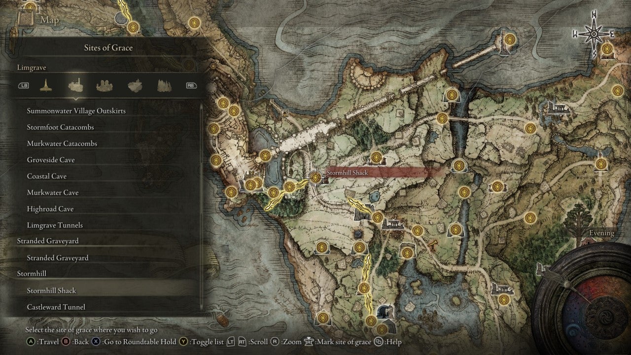 Stormhill Shack Grace in Elden Ring