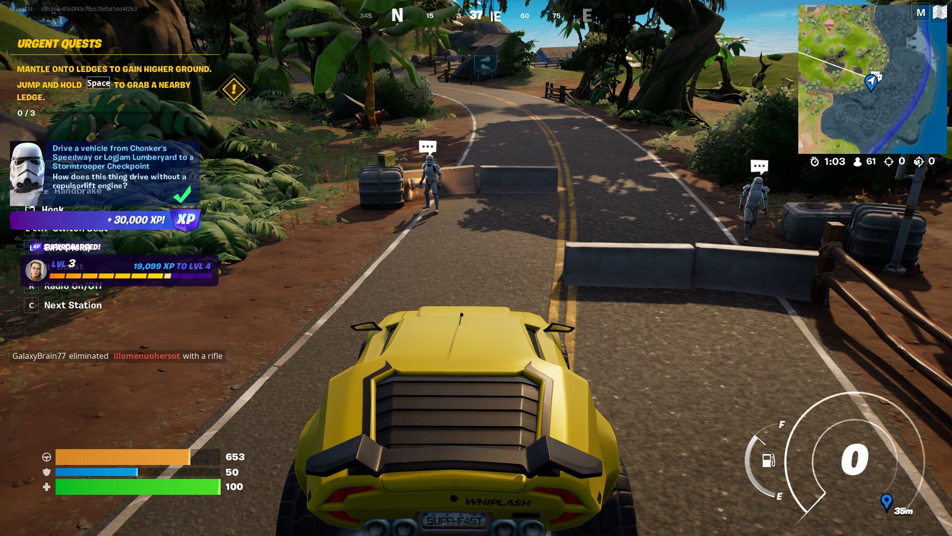 Fortnite Stormtrooper checkpoint locations and how to complete a Stormtrooper bounty