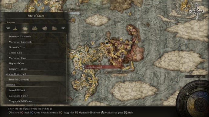 Stranded Graveyard Grace in Elden Ring