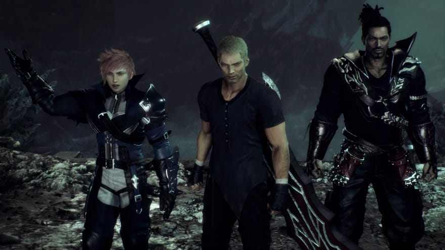 The party in a Stranger Of Paradise Final Fantasy Origin screenshot.