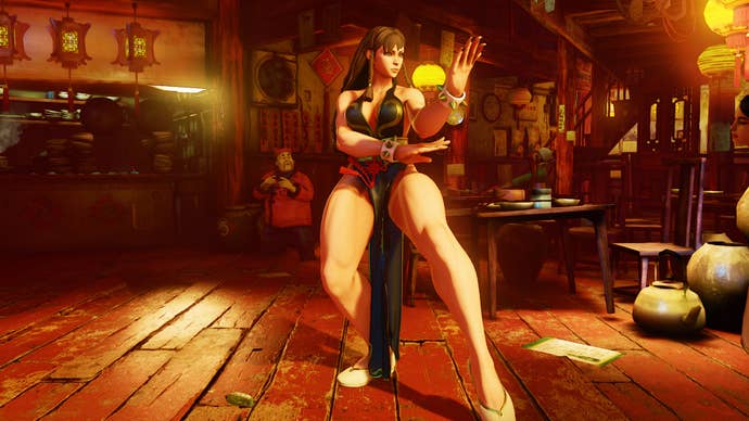 Chun-Li's battle costume from Street Fighter 5.