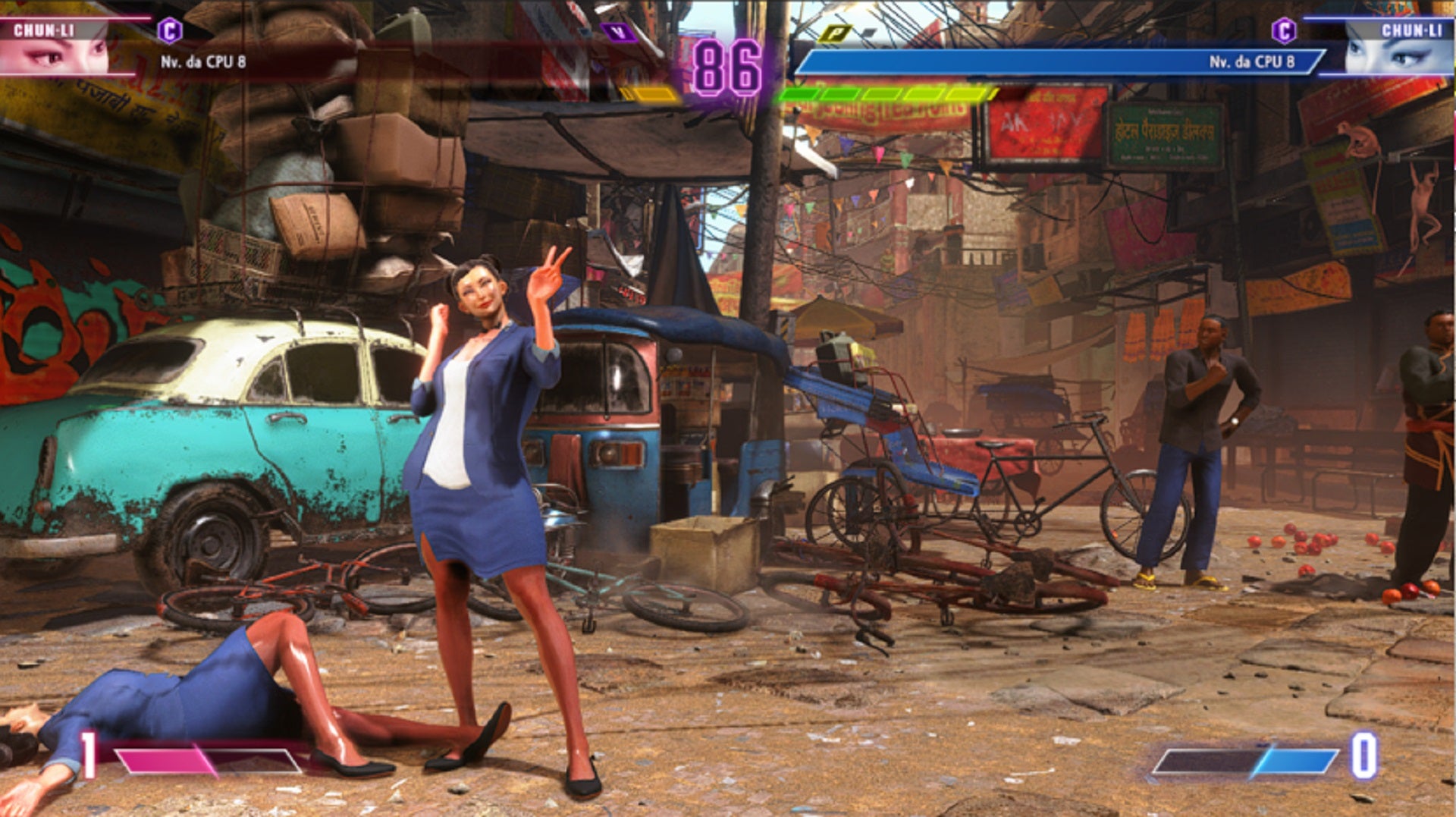 Modded Chun Li costume in Street Fighter 6