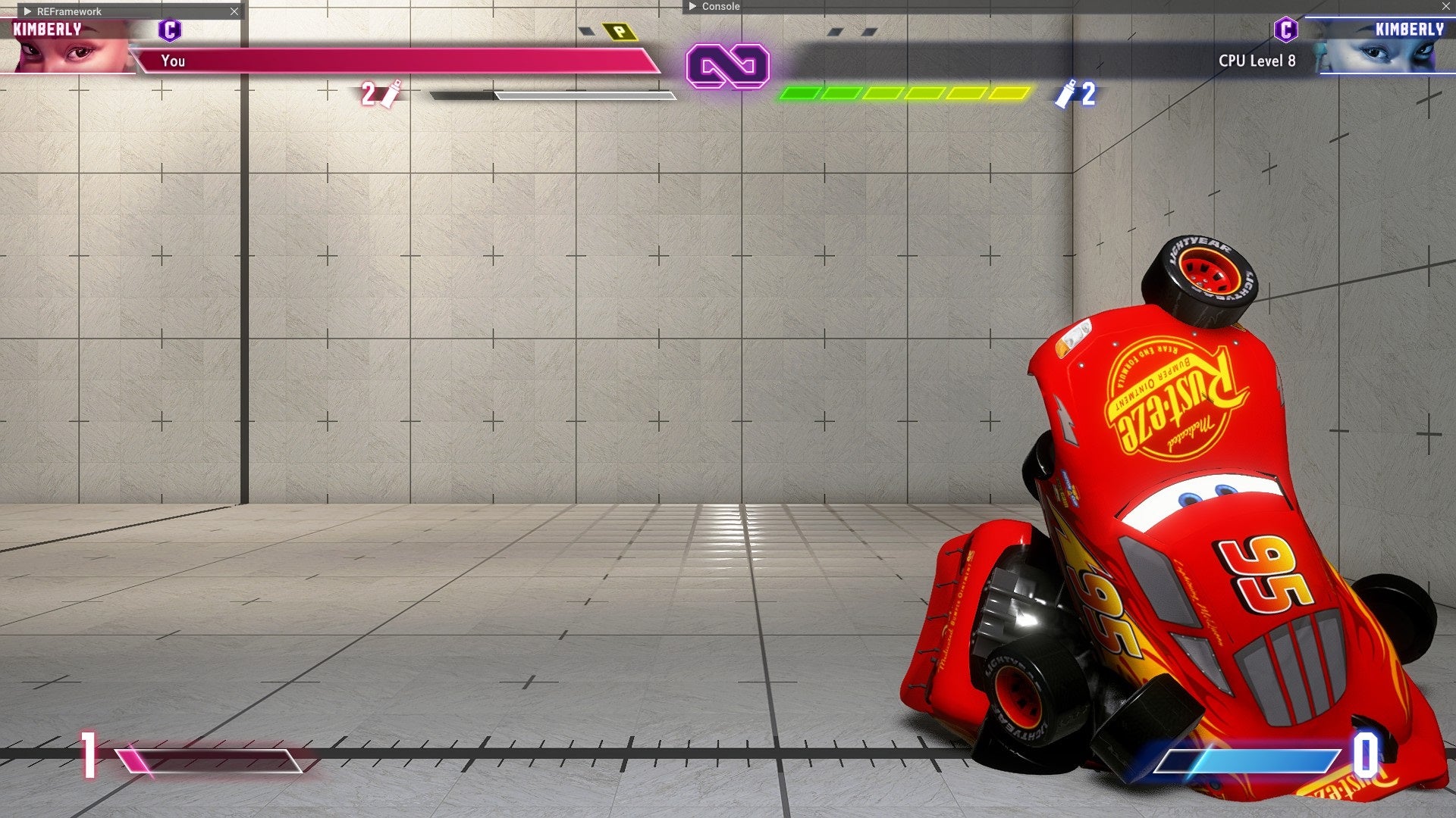 Lightning Mcqueen costume in Street Fighter 6 - 5