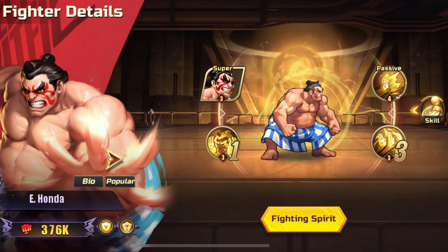 Street Fighter Duel E Honda