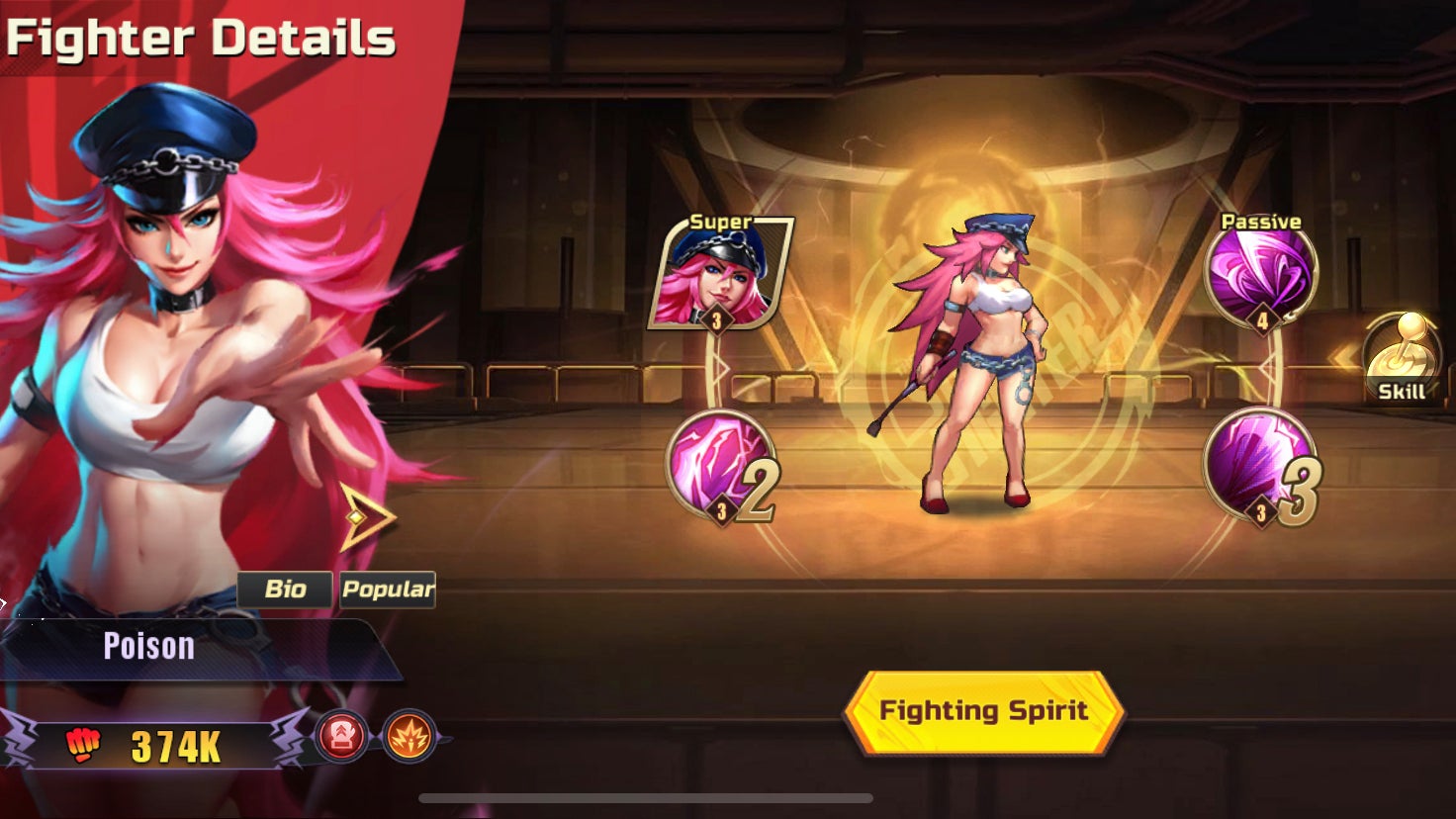 Street Fighter Duel Posion