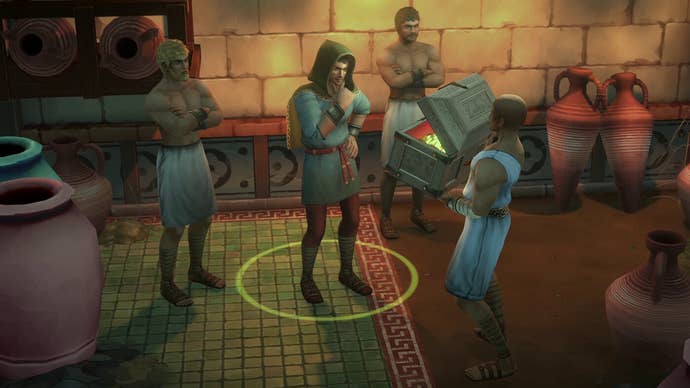 Trading goods as a smuggler in open-world megasim Streets of Fortuna