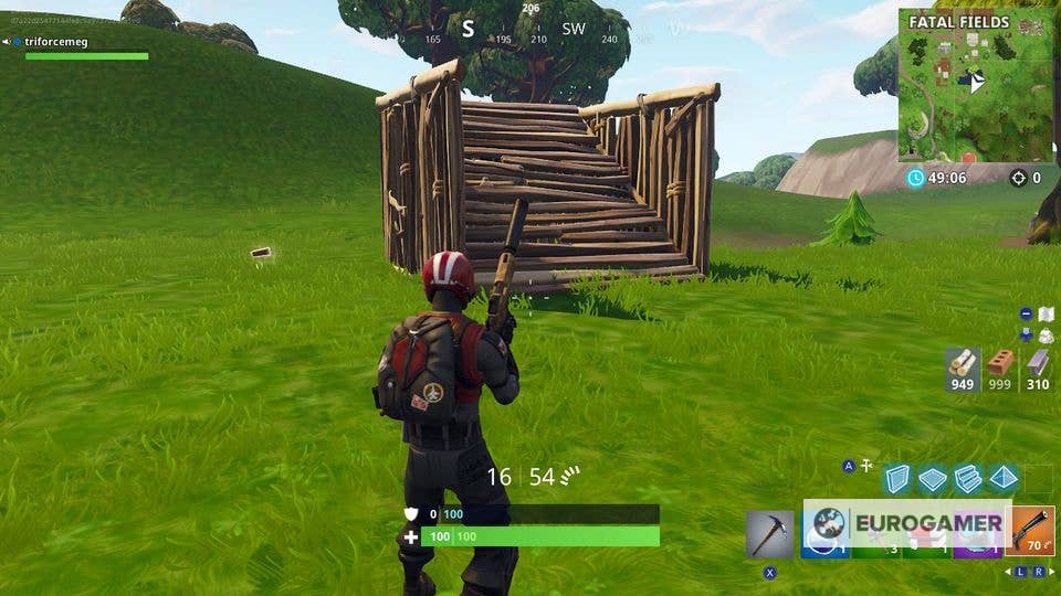 Fortnite Ramp Chapter 1 Fortnite building guide: How to build with materials and traps in ...