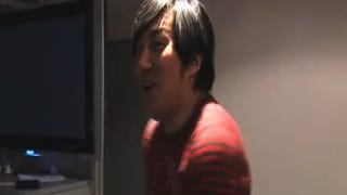 Watch Goichi Suda "get down" with Just Dance