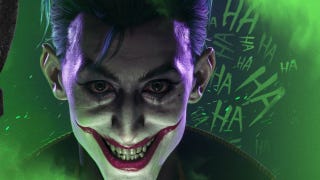 Promotional art showing Suicide Squad: Kill the Justice League's playable "Elseworlds" Joker.