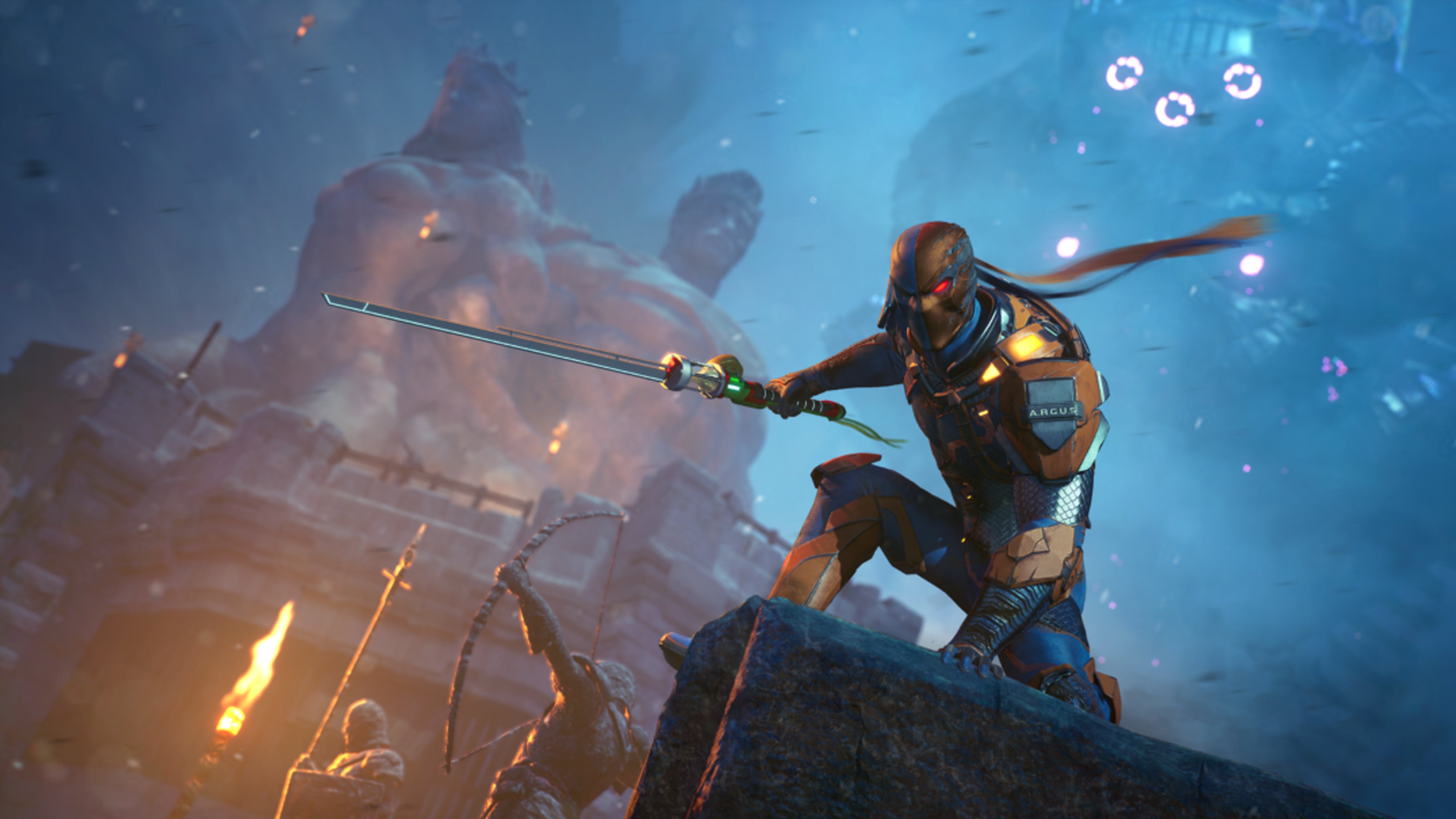 Deathstroke in season 4 of Suicide Squad Kill The Justice League.