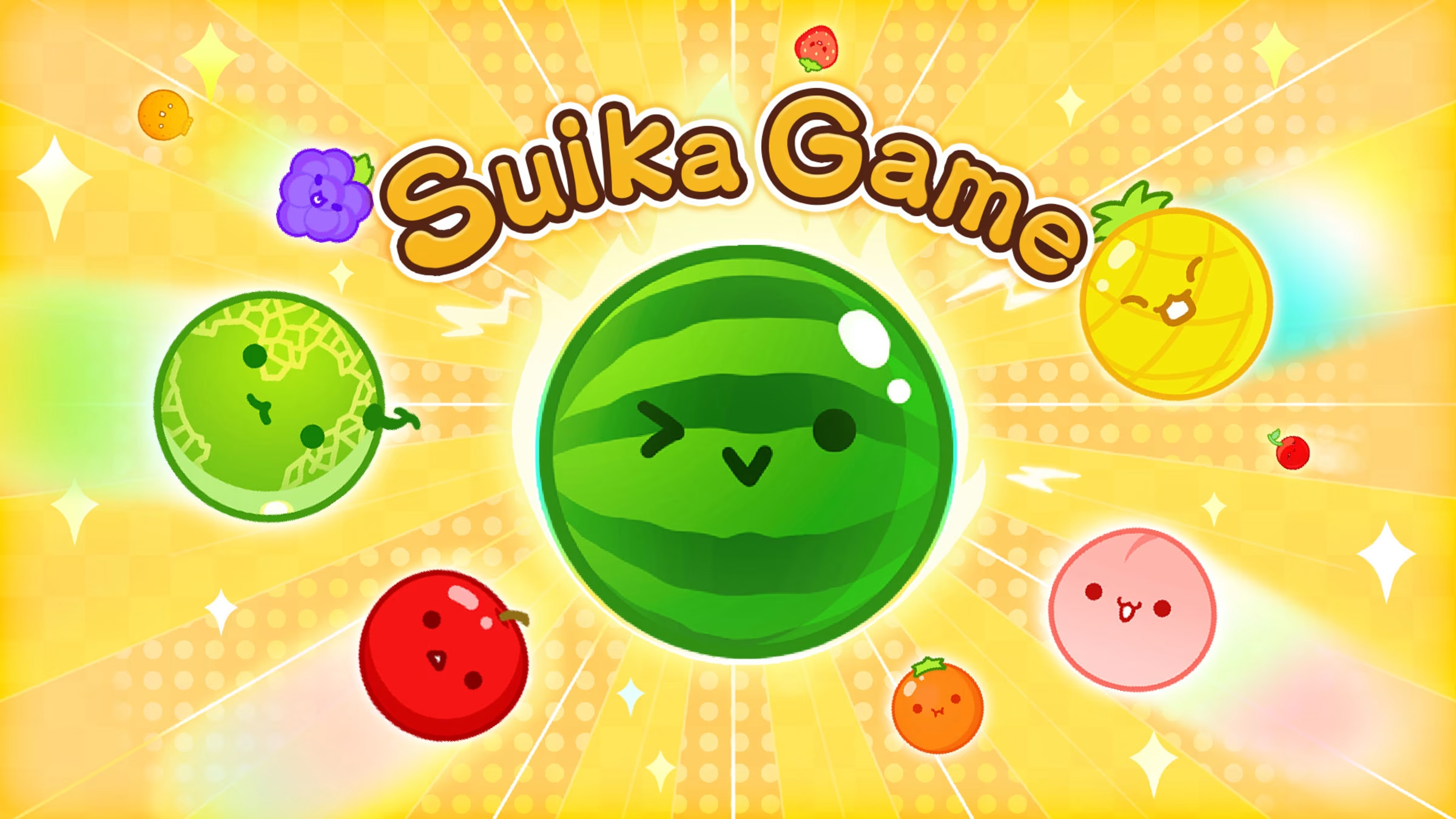 Some fruit from Suika Game.