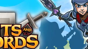 Suits and Swords is a free-to-play mobile game which blends RPG elements and blackjack 