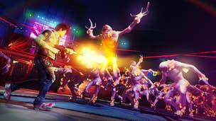 Sunset Overdrive screens spray a can of chaos all over your face