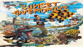 Sunset Overdrive's box art is bright, artistic, just the right amount of wacky