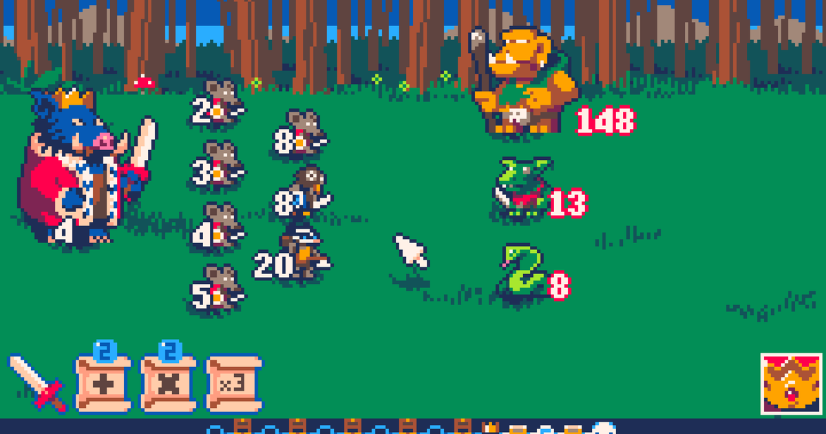 School Math Rpg This mathematical tactics RPG is like the Countdown numbers round with ...