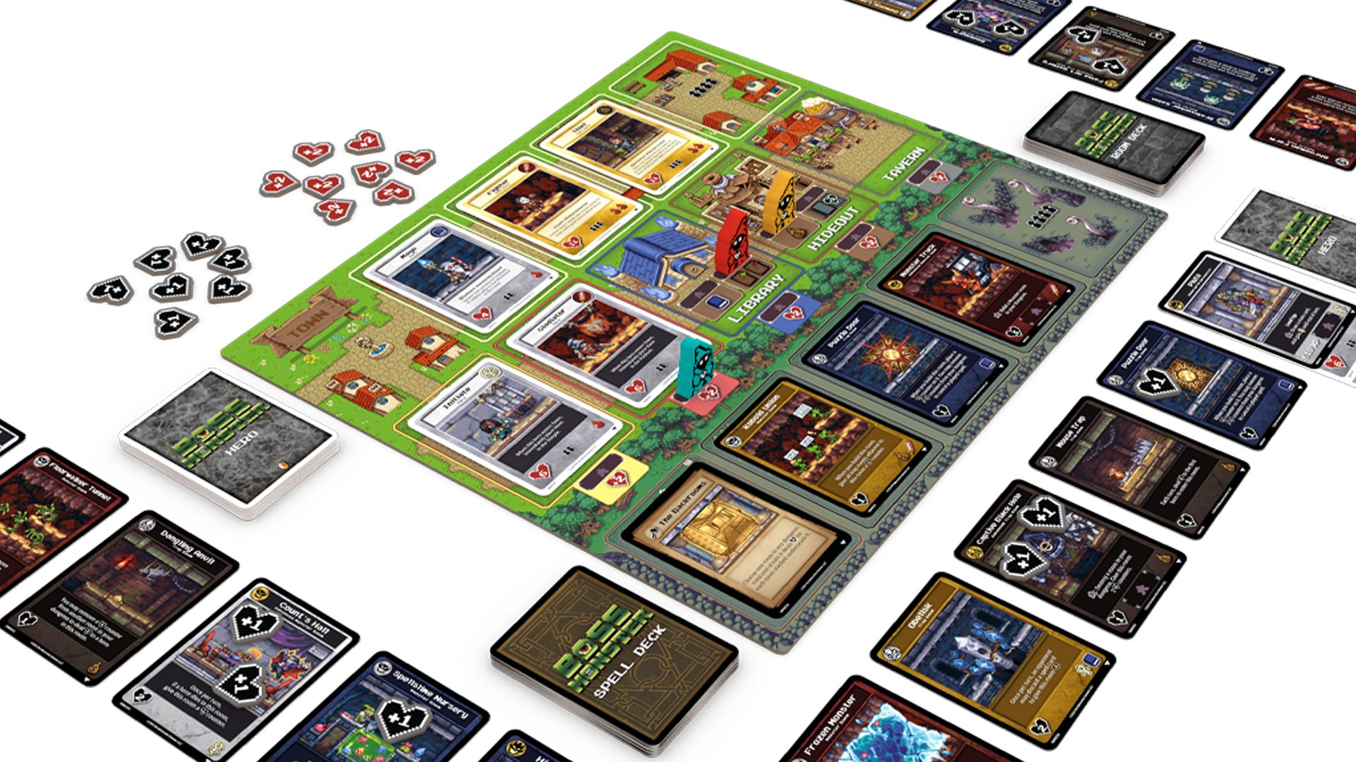 Boss Layout Video game-inspired Boss Monster board game gets a hardware upgrade ...