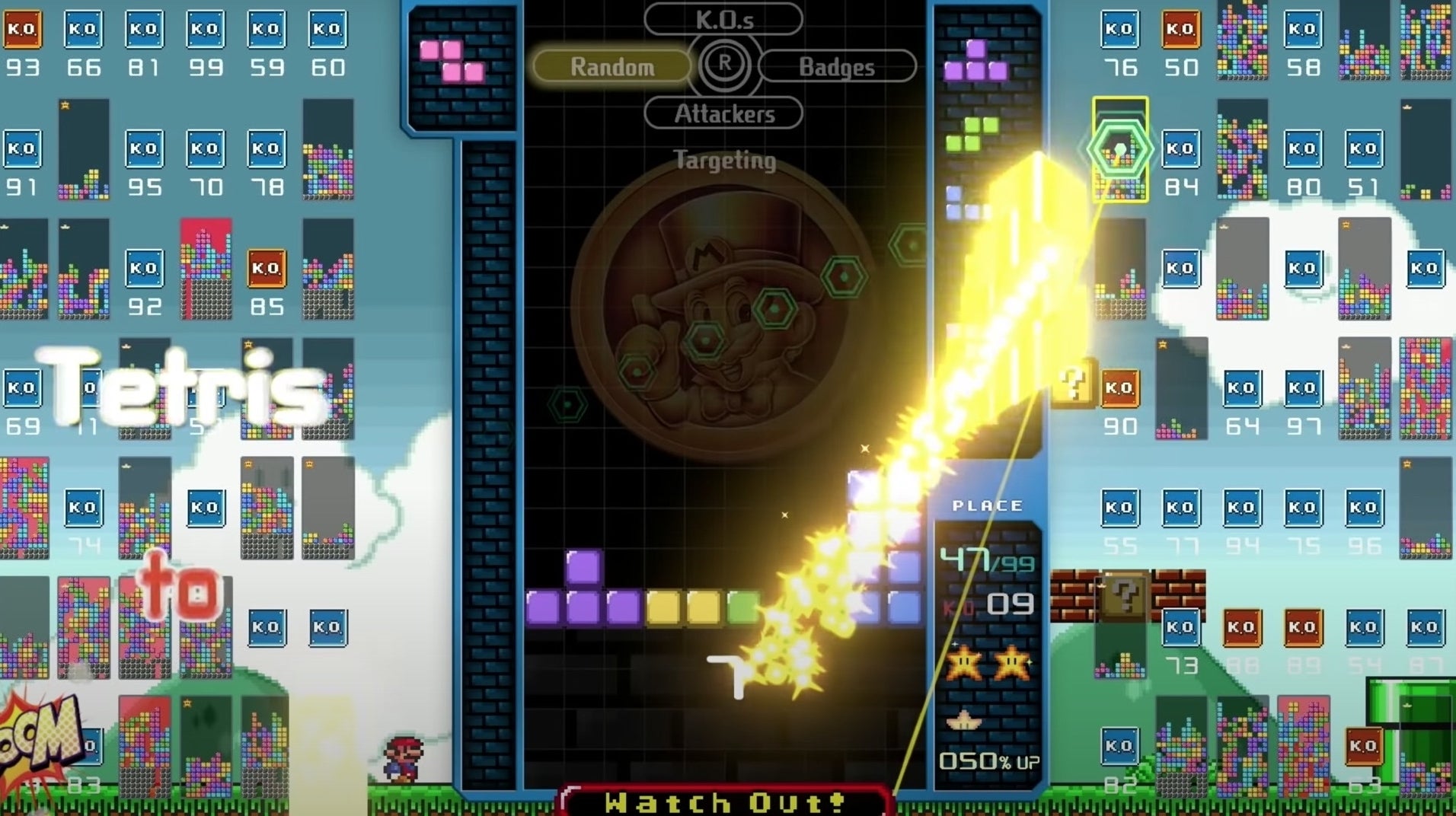 Super Mario All-Stars heading to Tetris 99 this weekend in latest Grand Prix event