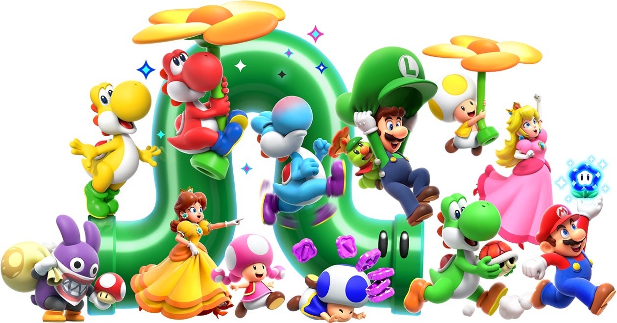 Super Mario Bros. Wonder review kaleidoscopic platforming with