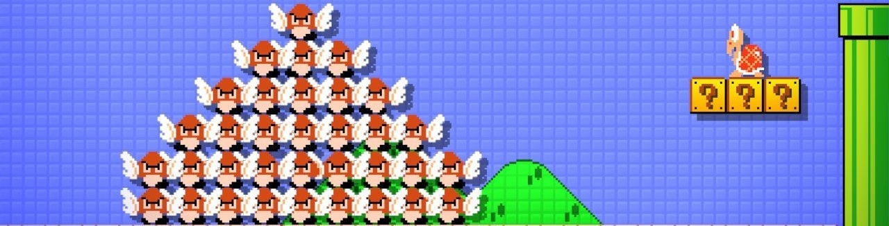 Super Mario Maker gooit alle conventies overboord