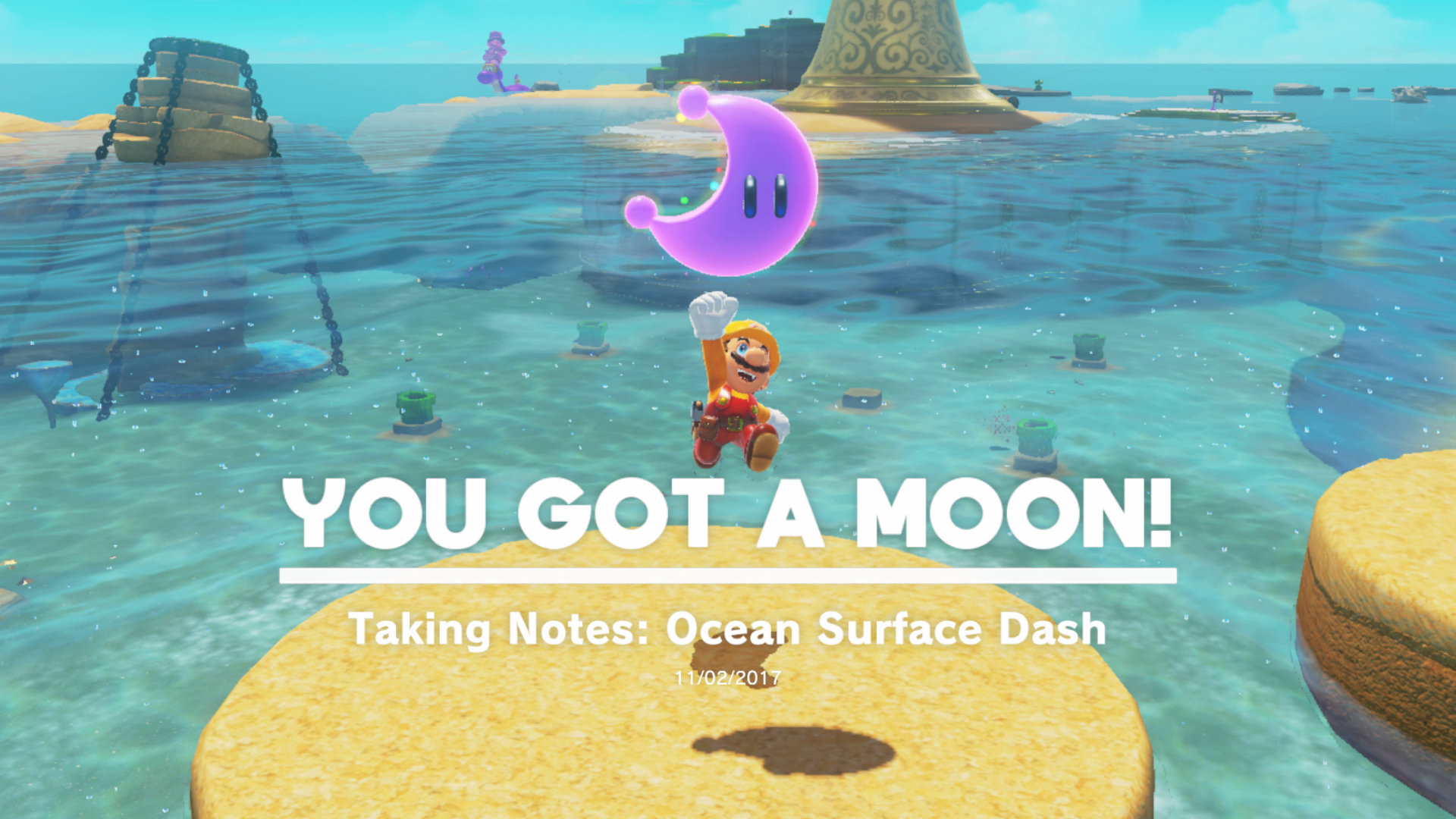 Super Mario Odyssey Seaside Kingdom Moon Locations - All Secrets ...
