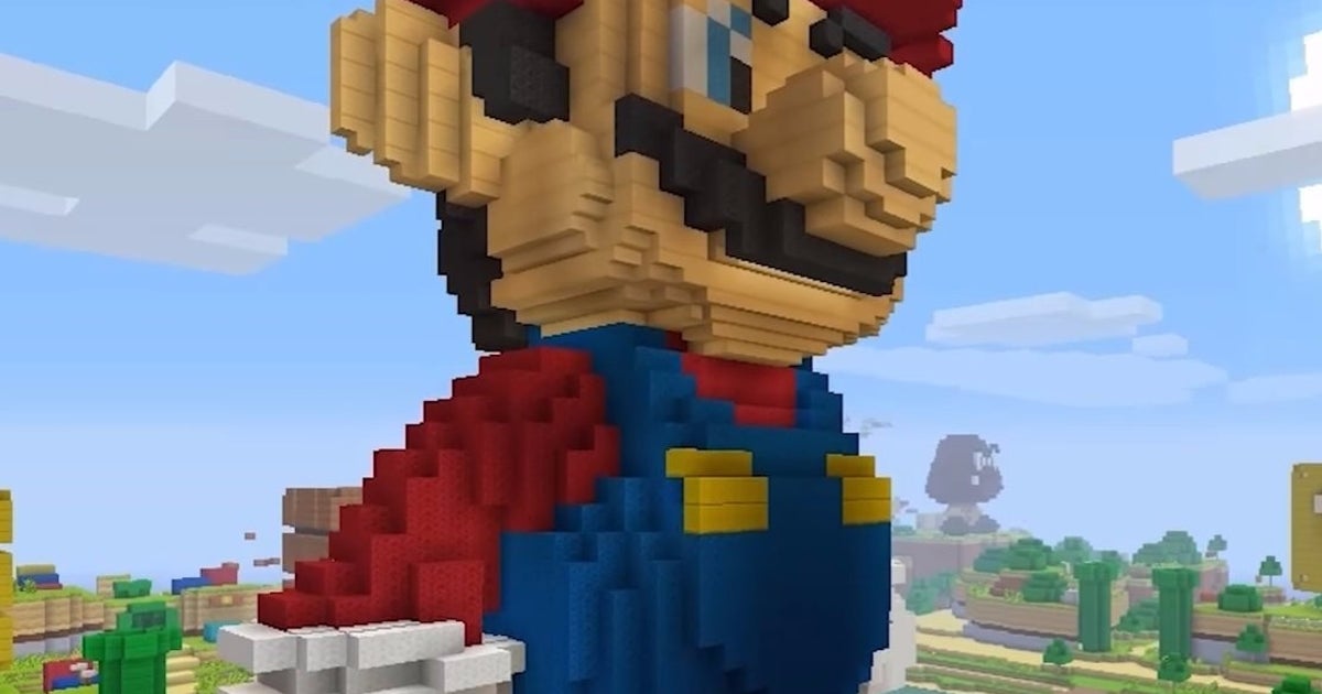 Infdev Minecraft Mario Super Mario (officially) in Minecraft on Wii U | Eurogamer.net