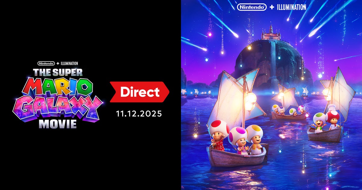 Nintendo Direct featuring first Super Mario Galaxy Movie trailer dated for November 12, 2025 | News-in-brief