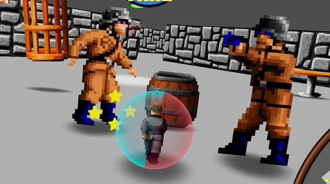 Super Monkey Ball and Wolfenstein 3D collide in this fan game