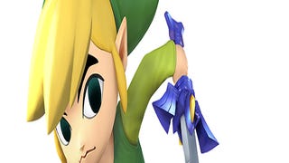 Toon Link blows into Super Smash Bros.