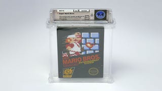 Mint Sealed Copy of Super Mario Bros. Sells for More Than $100,000 at Auction