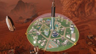 Meteors rain on the Red Planet in Surviving Mars trailer