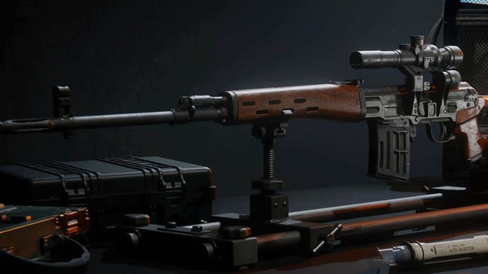 The SVD in Call of Duty: Black Ops 6.