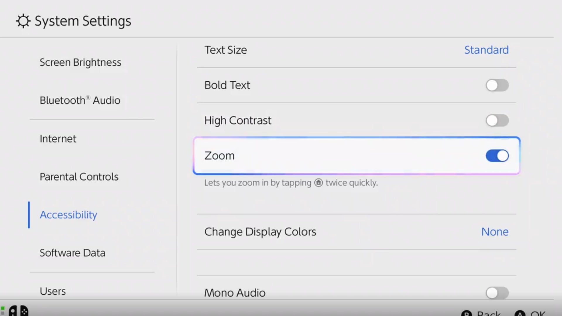 Switch Controller Accessibility Feature Switch 2 Accessibility features explained | Eurogamer.net