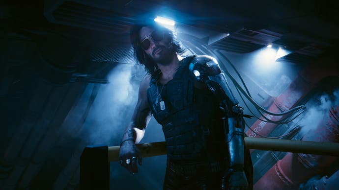 Johnny Silverhand in Cyberpunk 2077, which is one of the games predicted to be getting a Switch 2 port.