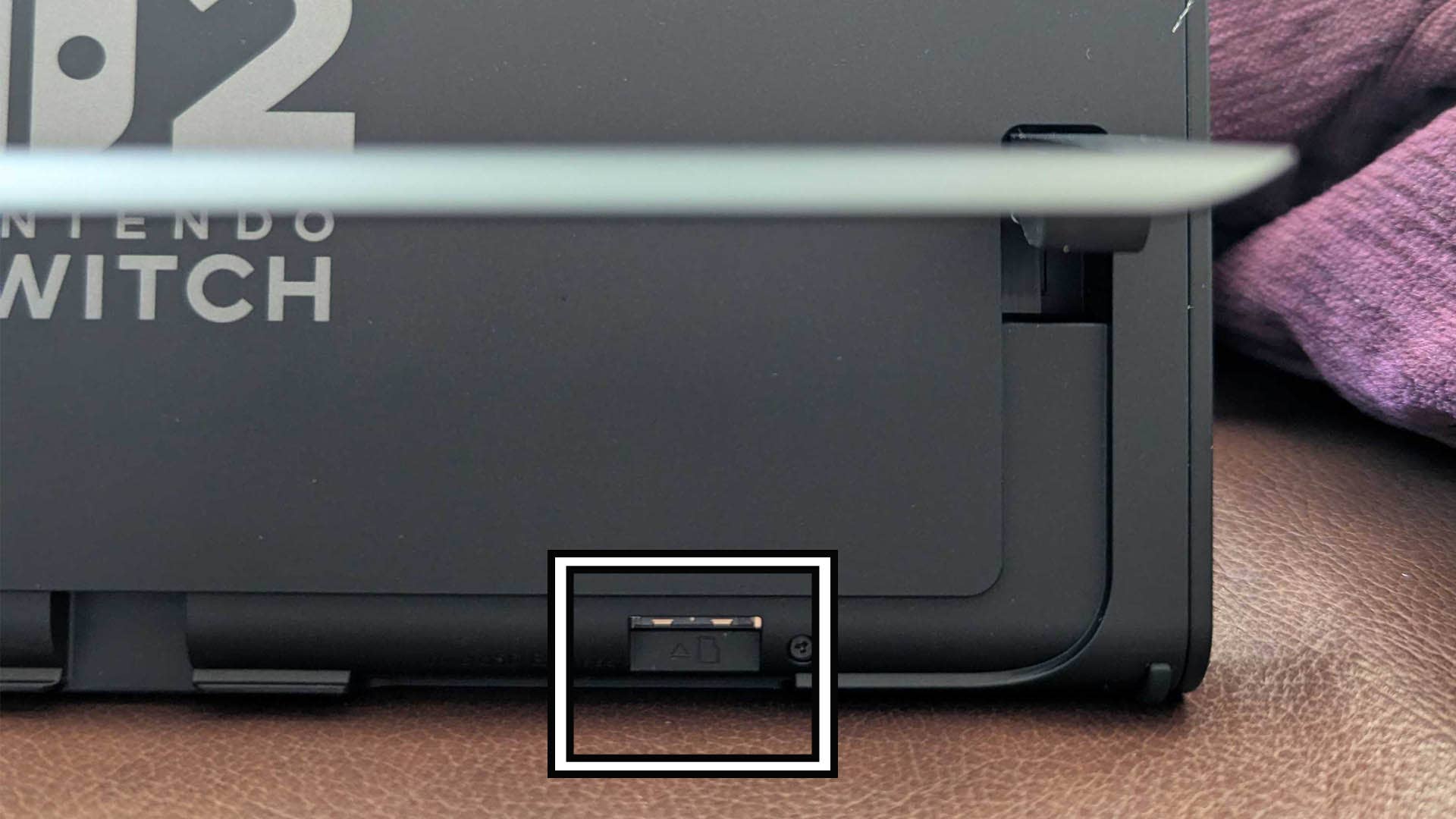 Where is the Switch 2 SD slot? | Eurogamer.net