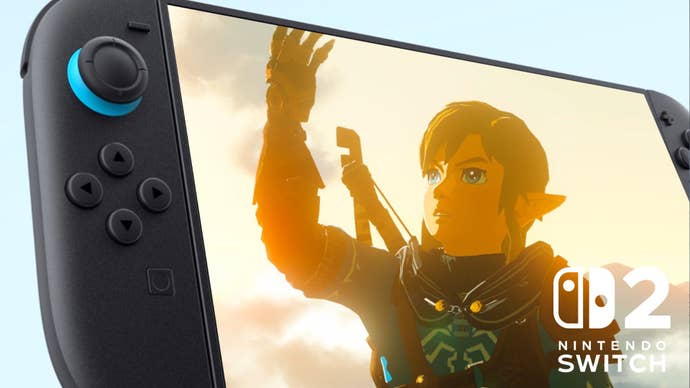 Artist’s impression of The Legend of Zelda: Tears of the Kingdom running on Switch 2.