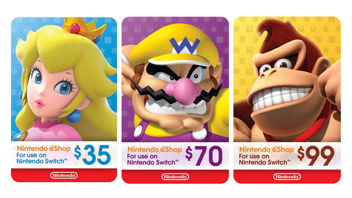 Select Nintendo eShop gift cards are 10 off for Amazon US