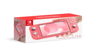 Nintendo announces a pretty pink Nintendo Switch Lite
