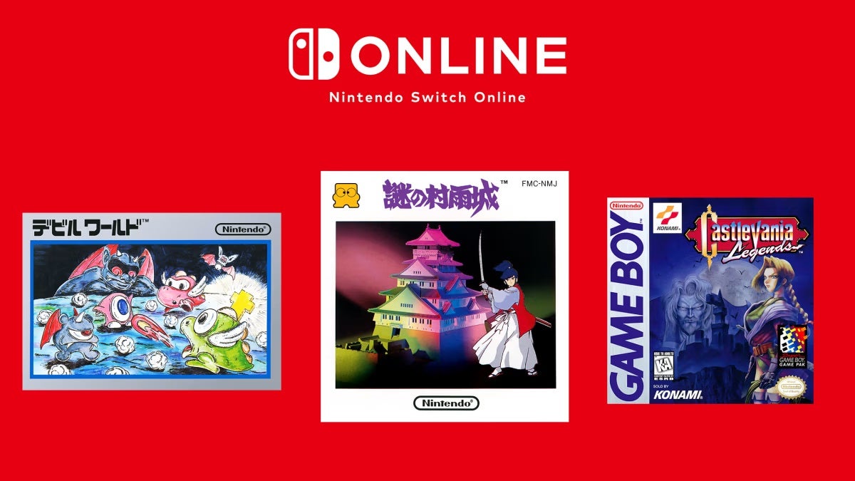 New games coming sales to switch online