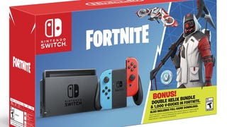 Fortnite Double Helix Switch bundle comes with V-bucks and a fun character outfit